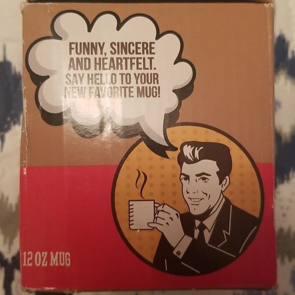 YOUR THE MAN DAD, THE OLD MAN, BUT STILL THE MAN 12oz. Heat Activated Mug  New! - Picture 5 of 5